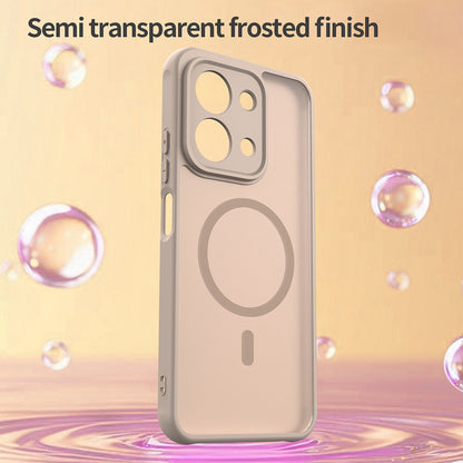 MagSafe Case for Xiaomi Redmi 15C 5G / 15C 4G, Techsuit, HaloFrost II, Gold