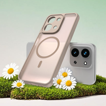 MagSafe Case for Xiaomi Redmi 15C 5G / 15C 4G, Techsuit, HaloFrost II, Gold