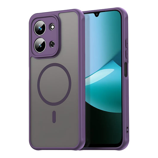 MagSafe cover til Xiaomi Redmi 15C 5G / 15C 4G, Techsuit, HaloFrost II, Lilla