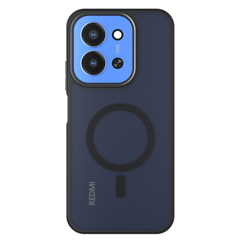 MagSafe cover til Xiaomi Redmi 15C 5G / 15C 4G, Techsuit, PureFrost, Satin Sort