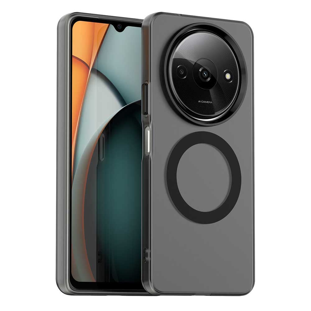 MagSafe-etui til Xiaomi Redmi A3x / A3, Techsuit, CandyCase, Sort