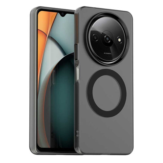 MagSafe-etui til Xiaomi Redmi A3x / A3, Techsuit, CandyCase, Sort