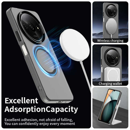MagSafe-etui til Xiaomi Redmi A3x / A3, Techsuit, CandyCase, Sort