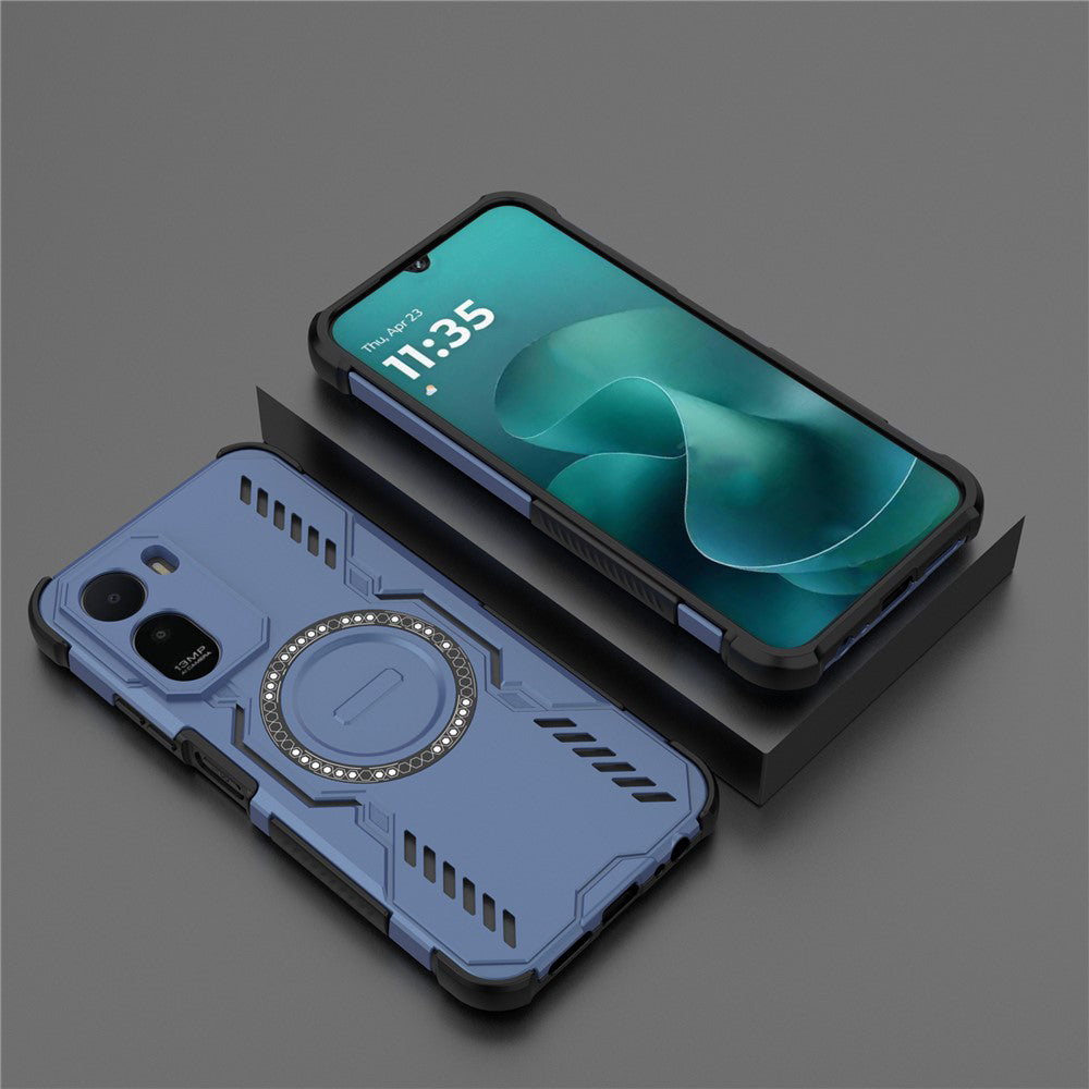 MagSafe-etui til Xiaomi Redmi A7 Pro 4G, Techsuit, ArmorMag, Blå