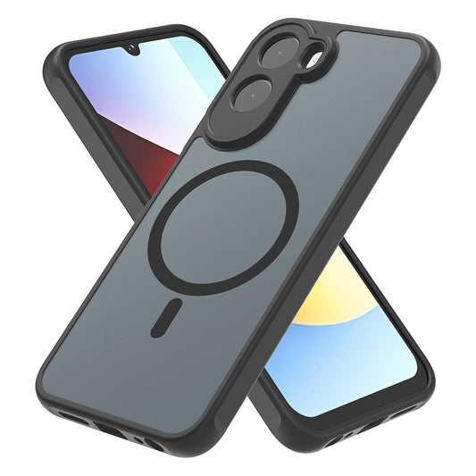 MagSafe-etui til Xiaomi Redmi A7 Pro 4G, Techsuit, HaloFrost II, Sort