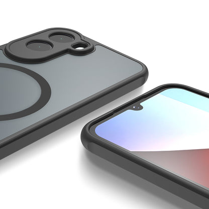 MagSafe-etui til Xiaomi Redmi A7 Pro 4G, Techsuit, HaloFrost II, Sort