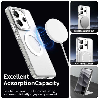 MagSafe-etui til Xiaomi Redmi Note 14 4G (Regional), Techsuit, CandyCase, Hvid