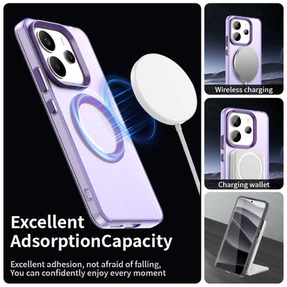 MagSafe-etui til Xiaomi Redmi Note 14 4G (Regional), Techsuit, CandyCase, Lilla