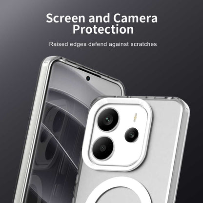 MagSafe Case for Xiaomi Redmi Note 14 4G (Standard), Techsuit, CandyCase, White