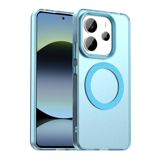 MagSafe-etui til Xiaomi Redmi Note 14 5G, Techsuit, CandyCase, Blå
