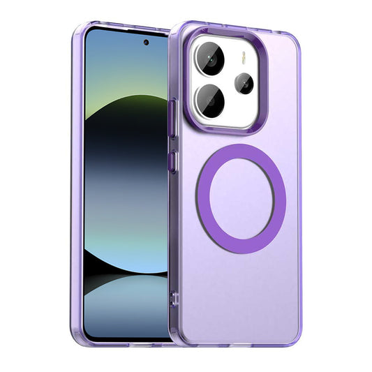 MagSafe-etui til Xiaomi Redmi Note 14 5G, Techsuit, CandyCase, Lilla