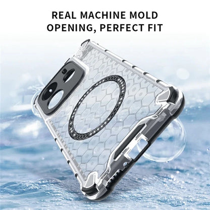 MagSafe-etui til Xiaomi Redmi Note 14 5G, Techsuit, HoneyComb Shield, Sort