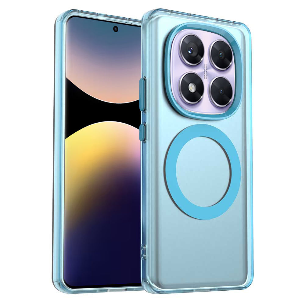 MagSafe-etui til Xiaomi Redmi Note 14 Pro 4G, Techsuit, CandyCase, Blå