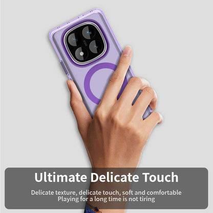 MagSafe-etui til Xiaomi Redmi Note 14 Pro 4G, Techsuit, CandyCase, Lilla