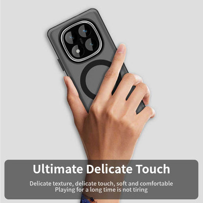 MagSafe-etui til Xiaomi Redmi Note 14 Pro 4G, Techsuit, CandyCase, Sort