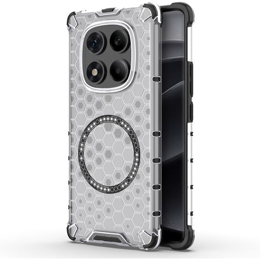 MagSafe-etui til Xiaomi Redmi Note 14 Pro 4G, Techsuit, HoneyComb Shield, Hvid