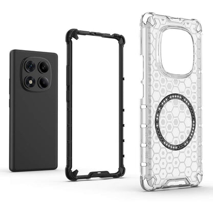 MagSafe-etui til Xiaomi Redmi Note 14 Pro 4G, Techsuit, HoneyComb Shield, Sort