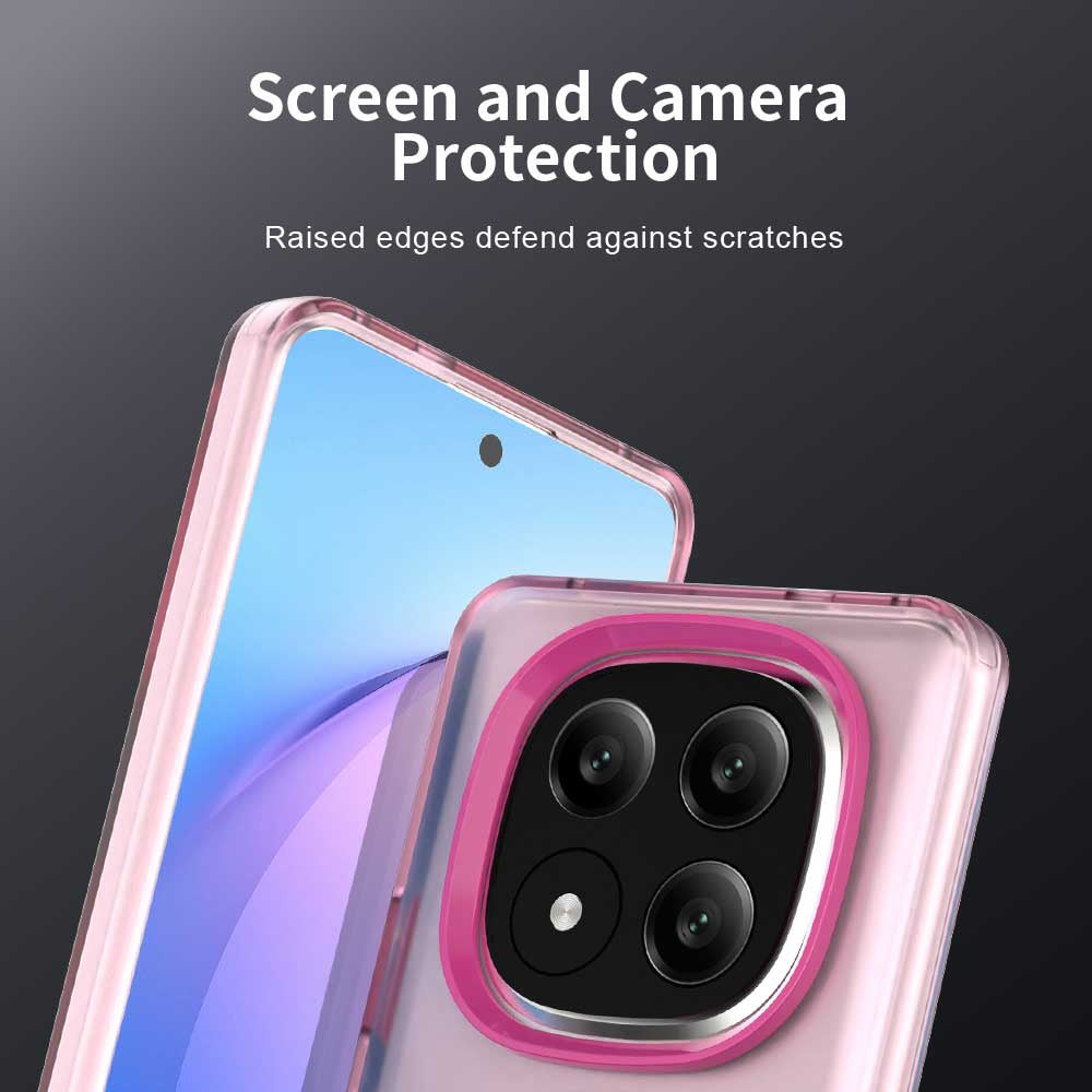 MagSafe-etui til Xiaomi Redmi Note 14 Pro+ 5G, Techsuit, CandyCase, Lyserød