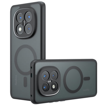 MagSafe-etui til Xiaomi Redmi Note 14 Pro+ 5G, Techsuit, PureFrost, Sort