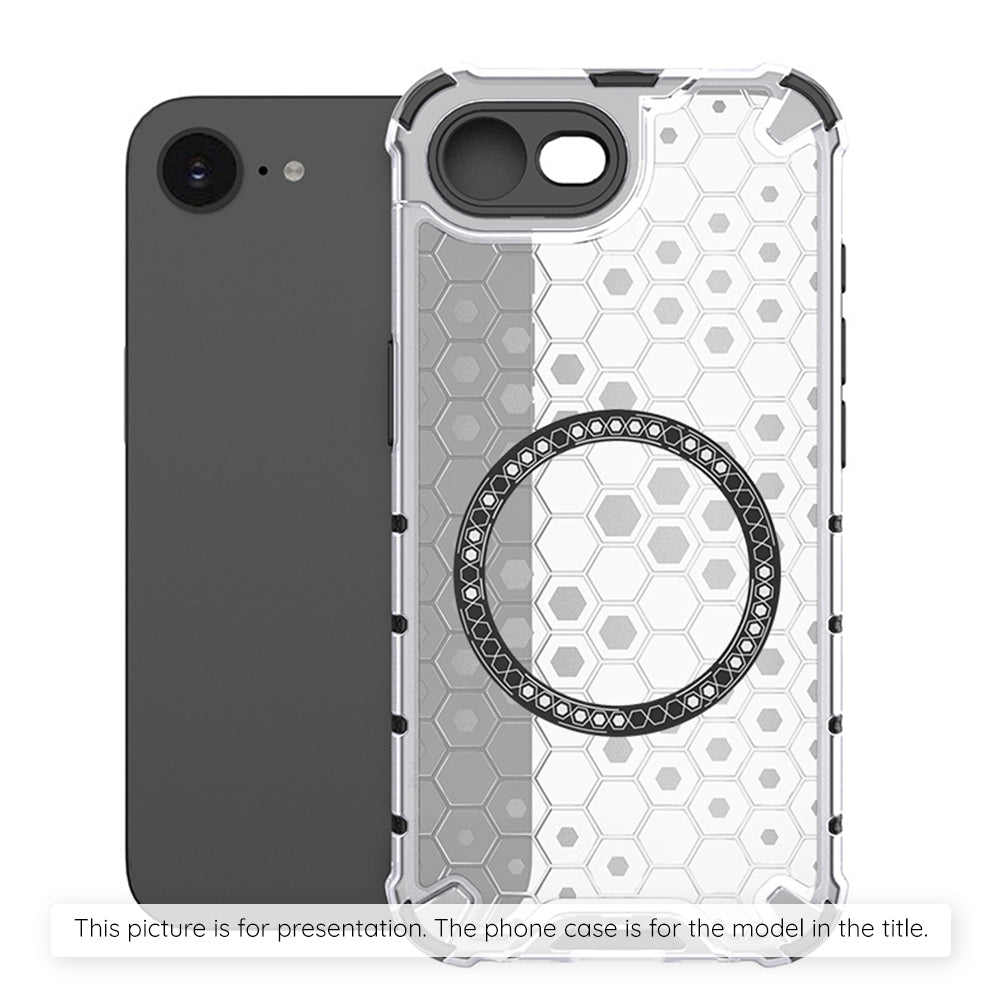 MagSafe-etui til Xiaomi Redmi Note 14S, Techsuit, HoneyComb Shield, Hvid
