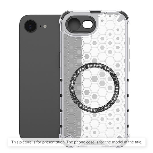 MagSafe-etui til Xiaomi Redmi Note 14S, Techsuit, HoneyComb Shield, Hvid
