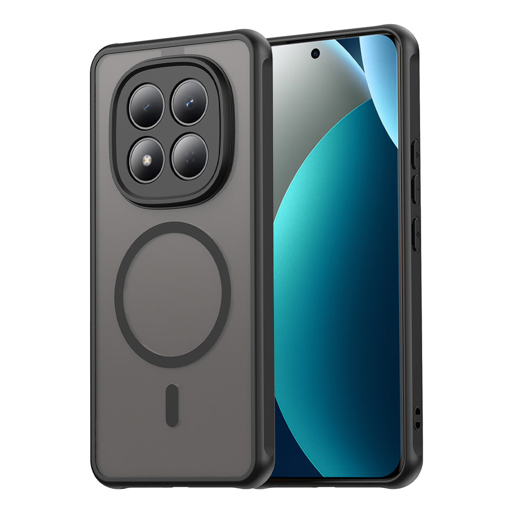 MagSafe cover til Xiaomi Redmi Note 15 Pro 4G, Techsuit, HaloFrost II, Sort