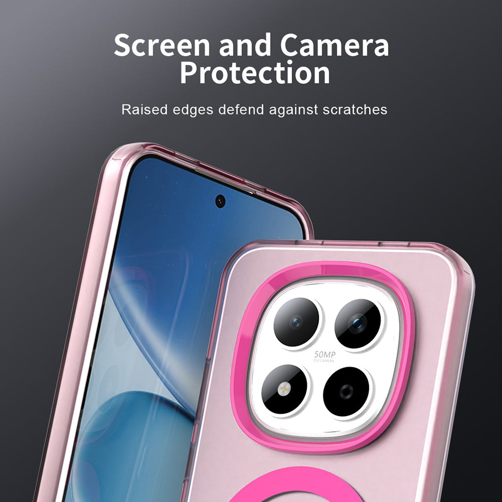 MagSafe cover til Xiaomi Redmi Note 15 Pro 5G, Techsuit, CandyCase, Pink