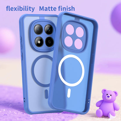 MagSafe cover til Xiaomi Redmi Note 15 Pro 5G, Techsuit, HaloFrost II, Blå