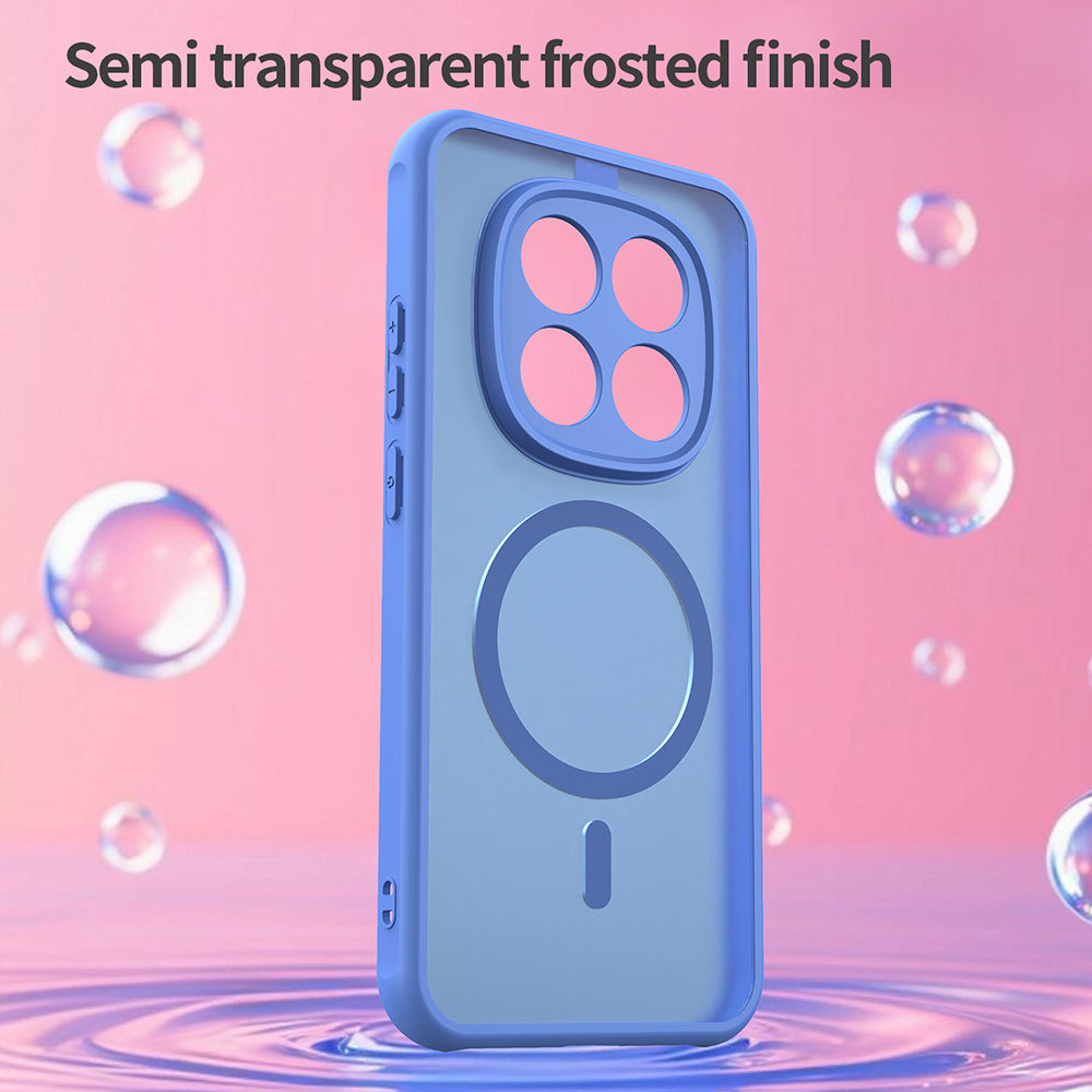 MagSafe cover til Xiaomi Redmi Note 15 Pro 5G, Techsuit, HaloFrost II, Blå
