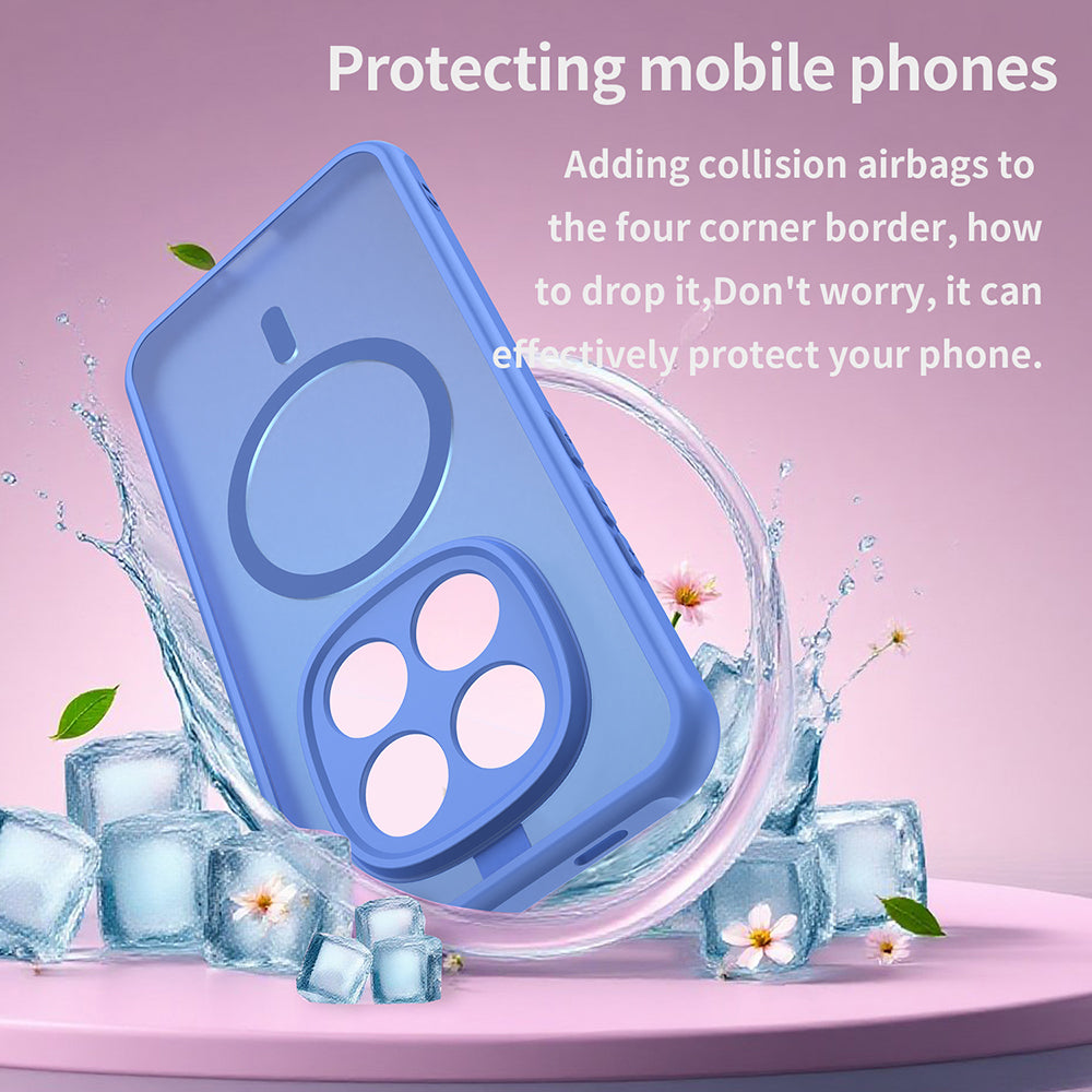 MagSafe cover til Xiaomi Redmi Note 15 Pro 5G, Techsuit, HaloFrost II, Blå
