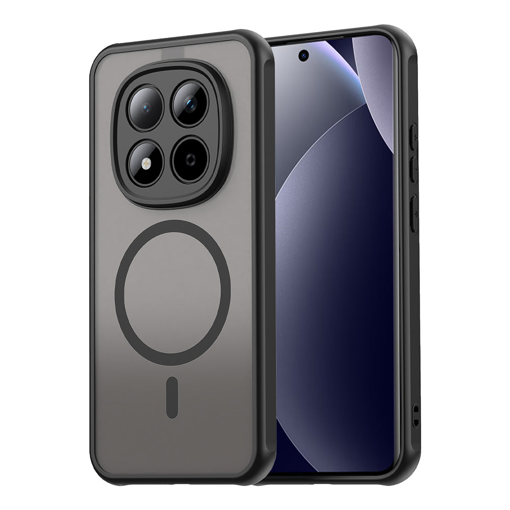 MagSafe Case for Xiaomi Redmi Note 15 Pro 5G, Techsuit, HaloFrost II, Black