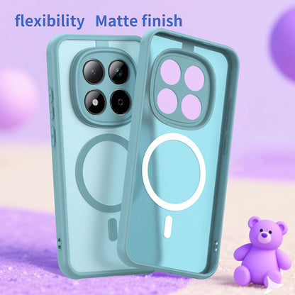 MagSafe cover til Xiaomi Redmi Note 15 Pro 5G, Techsuit, HaloFrost II, Lys Grøn