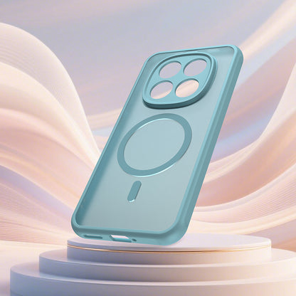 MagSafe cover til Xiaomi Redmi Note 15 Pro 5G, Techsuit, HaloFrost II, Lys Grøn