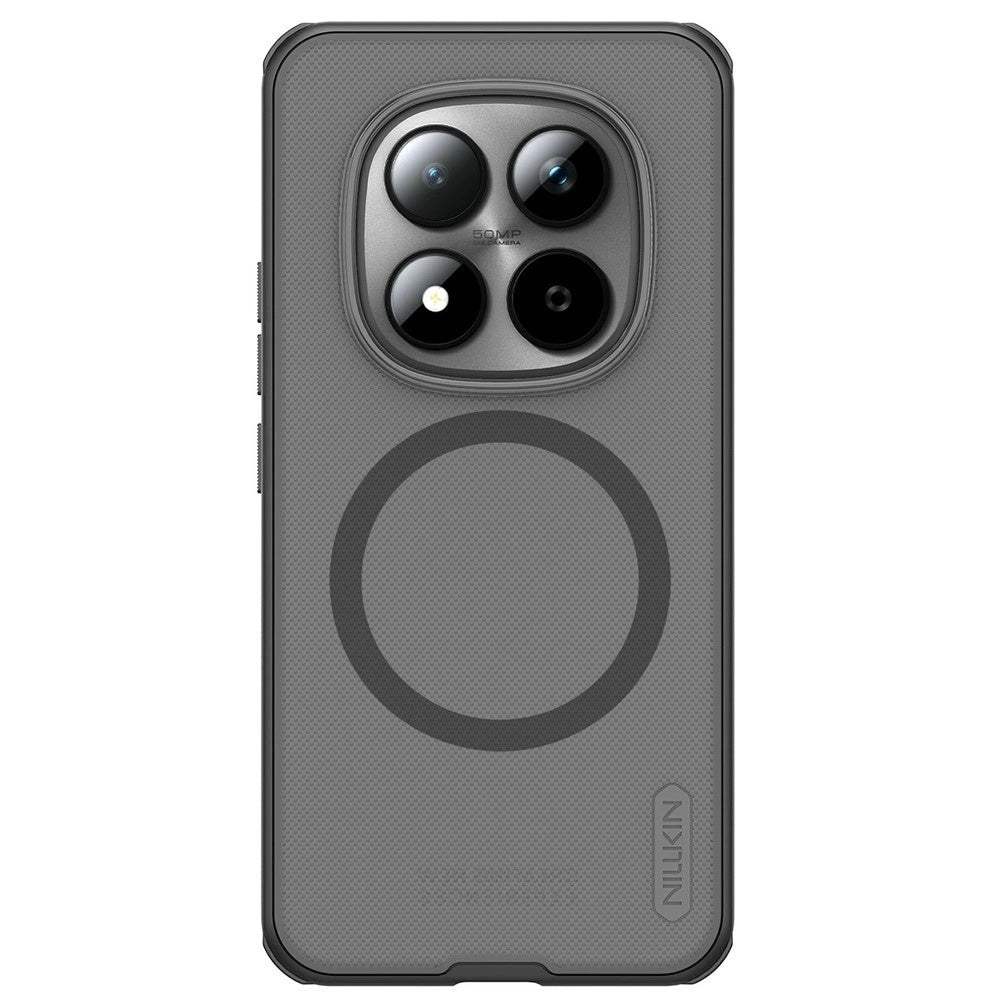MagSafe-etui til Xiaomi Redmi Note 15 Pro+ 5G, Nillkin, Super Shield Pro, Sort Transparent Satin