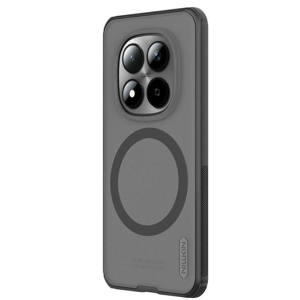 MagSafe-etui til Xiaomi Redmi Note 15 Pro+ 5G, Nillkin, Super Shield Pro, Sort Transparent Satin