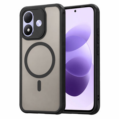 MagSafe-cover til Xiaomi Redmi Note 17 4G / Note 17 5G, Techsuit, HaloFrost II, sort