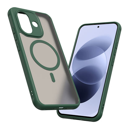 MagSafe-cover til Xiaomi Redmi Note 17 4G / Note 17 5G, Techsuit, HaloFrost II, grøn