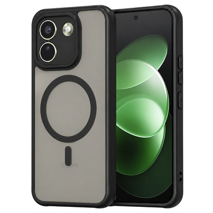 MagSafe-cover til Xiaomi Redmi Note 17 Pro Max, Techsuit, HaloFrost II, sort