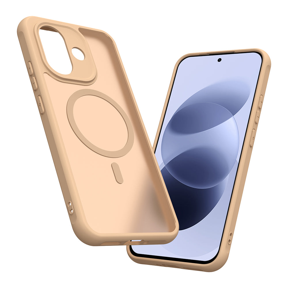 MagSafe-cover til Xiaomi Redmi Note 17 Pro, Techsuit, HaloFrost II, gylden