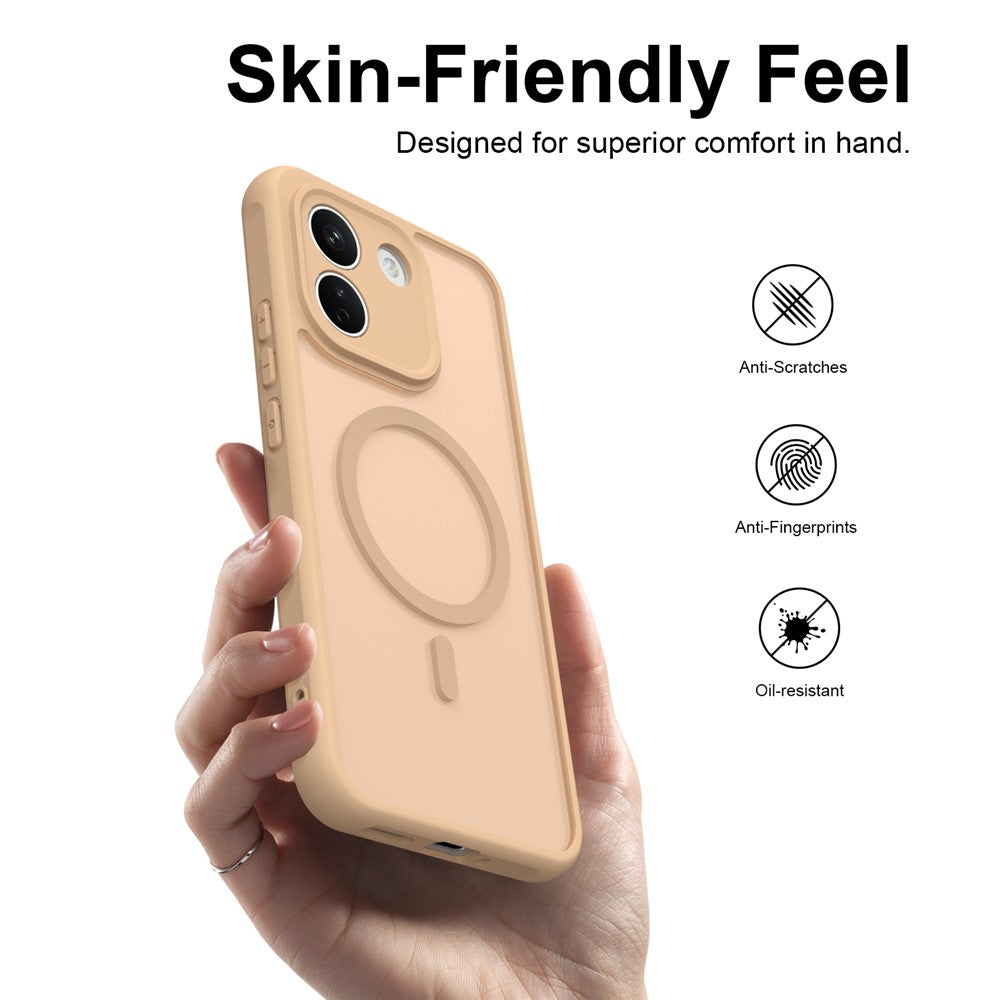 MagSafe-cover til Xiaomi Redmi Note 17 Pro, Techsuit, HaloFrost II, gylden