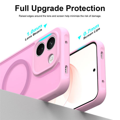 MagSafe-cover til Xiaomi Redmi Note 17 Pro, Techsuit, HaloFrost II, lyserød