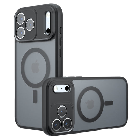 MagSafe cover til Apple iPhone 17 Pro Max, Techsuit, PureFrost, Sort