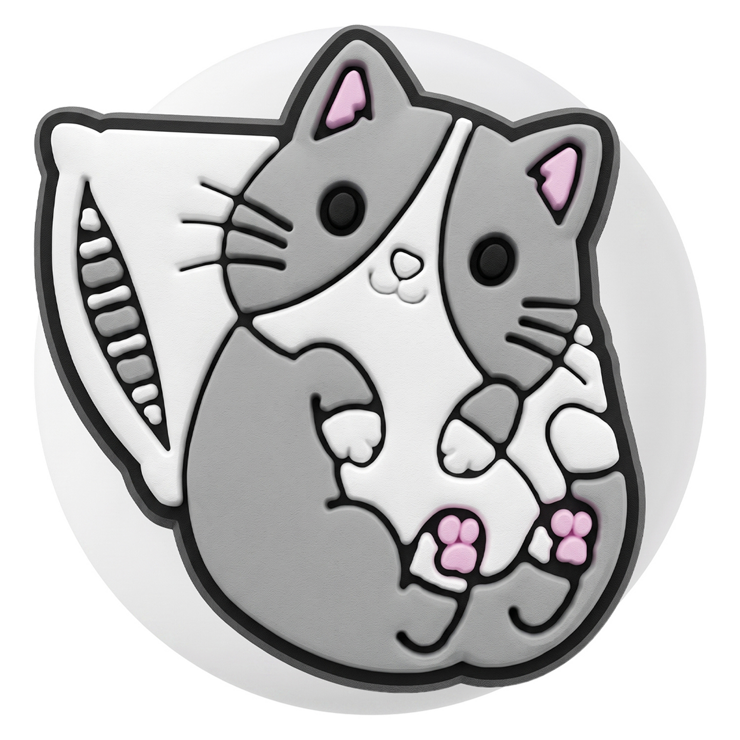 OEM Cat-etui til Apple AirTag, sæt med 3 stk., multifarvet