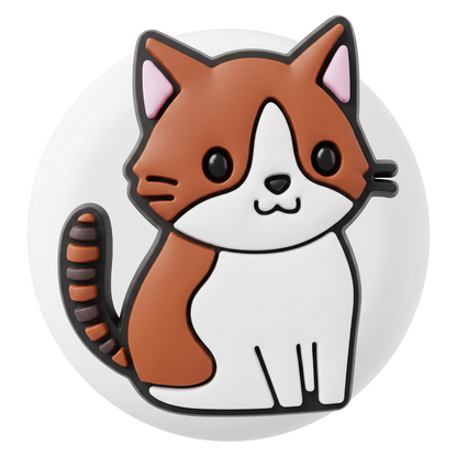 OEM Cat-etui til Apple AirTag, sæt med 3 stk., multifarvet