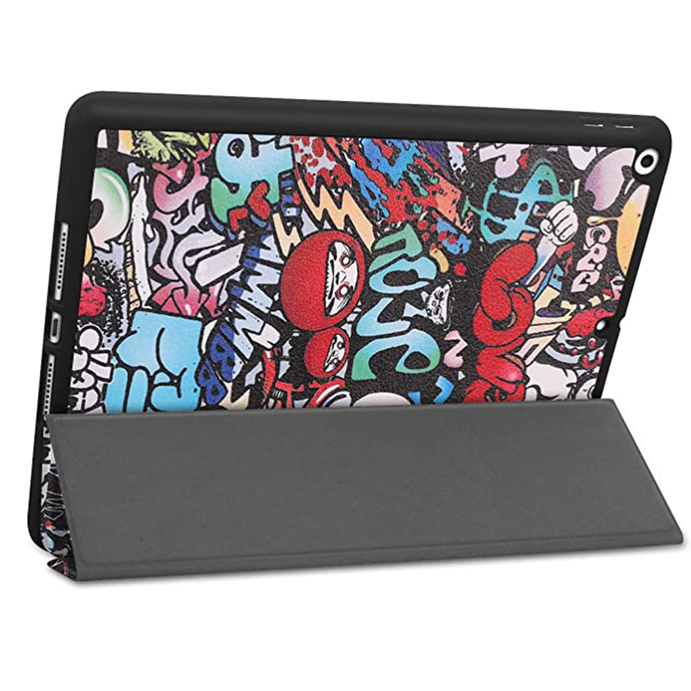 Cover til Apple iPad 10.2 (2021) / 10.2 (2020) / 10.2 (2019), Techsuit, FoldPro, Multifarvet