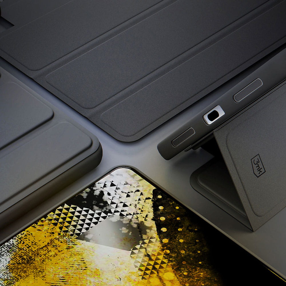 Cover til Apple iPad (2025) / (2022), 3MK, Soft Tablet, Sort