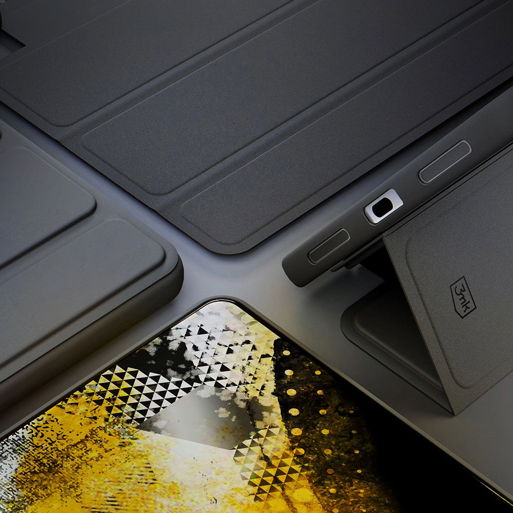 Cover til Apple iPad (2025) / (2022), 3MK, Soft Tablet, Sort