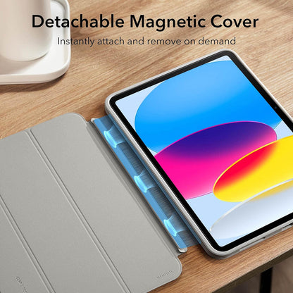 Etui til Apple iPad (2025) / (2022), ESR, Ascend Hybrid, Grå