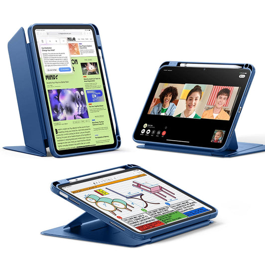 Etui til Apple iPad (2025) / (2022), ESR, Flip Hybrid, Blå