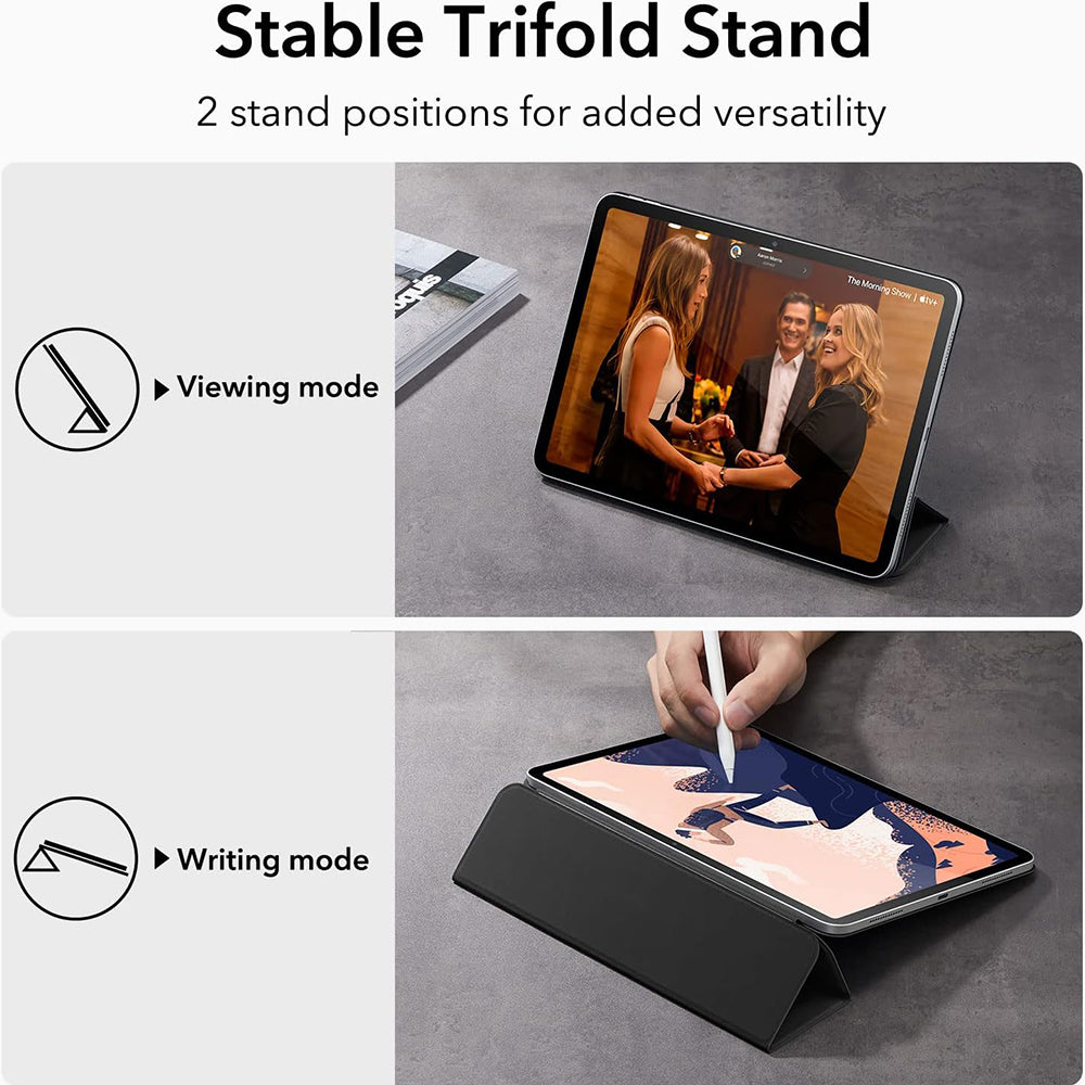 Etui til Apple iPad (2025) / (2022), ESR, Rebound, Sort